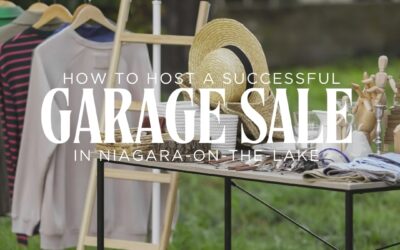 How to Host a Successful Garage Sale in Niagara-on-the-Lake
